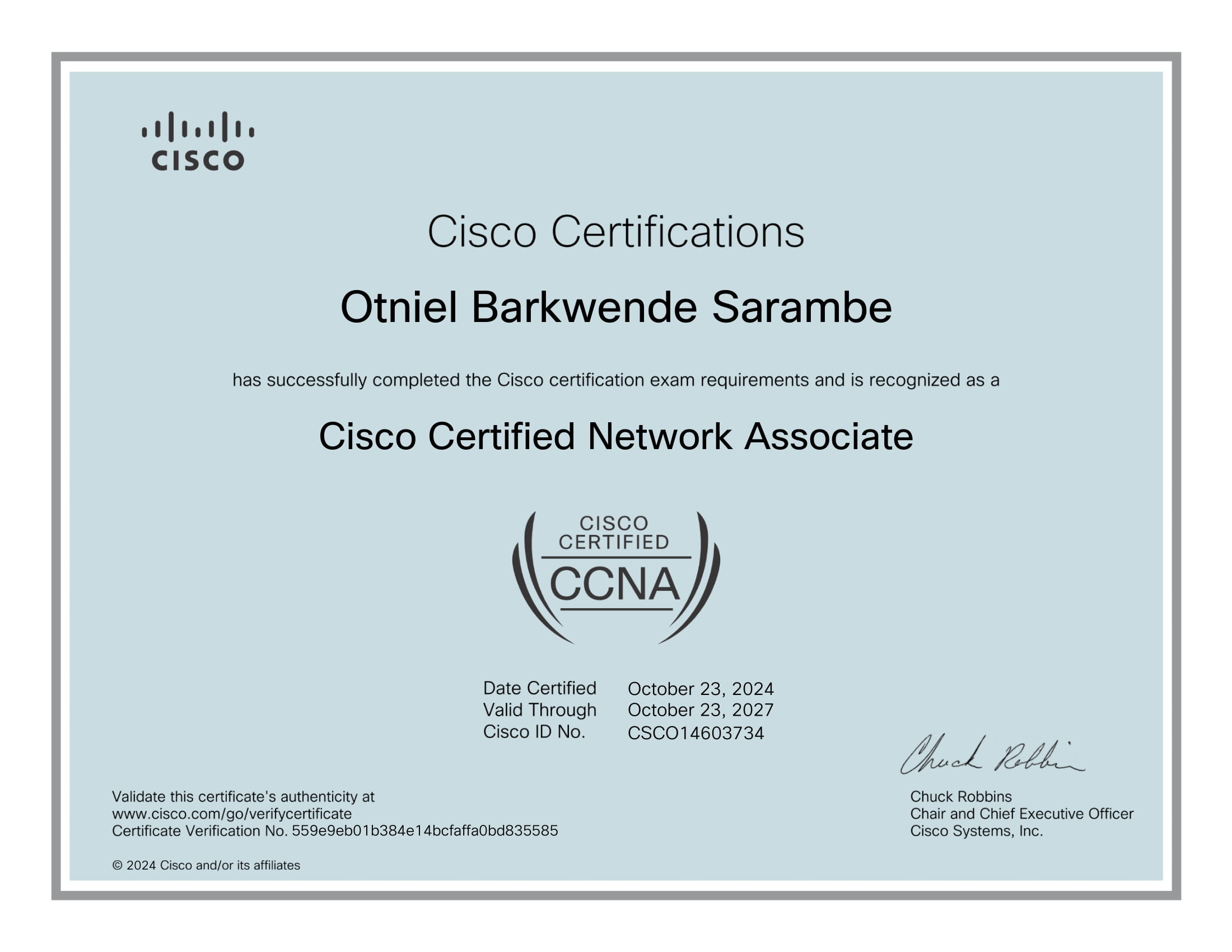 CCNA Cert